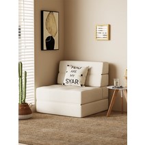 1인용 침대형 쇼파 배드 베드 바닥 평상형 매트리스 오피스텔, 15.71cm-라이트그레이-라텍스모델