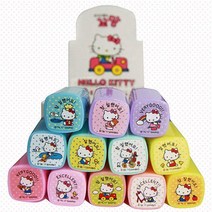 벌집몰 + 헬로키티 꼬망 만년 스탬프 낱개 12종 중 택일 도장놀이 참 잘했어요 Excellent등 선정제품*_/^ 칭찬 숙제 H*NC/B:23 + WKK*L8/V, 1번 화가키티_BZ