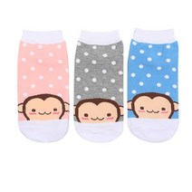 [제이핑크]여성 도트 몽키 스니커즈