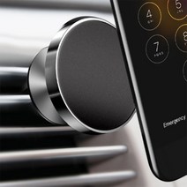 르노삼성 SM6 미카 스마트폰 강력 마그네틱 자석거치대, 실버, 1개
