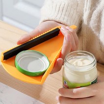 PK글로벌 1+1 손쉽게 여는 뚜껑 오프너 부채꼴 캔따개 병따개, 1+1 (2개입), 옐로우