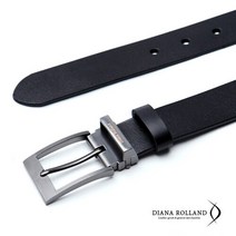 [다이에나롤랑] 무광버클 길이조절 남자벨트