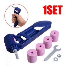 2-12.5mm Portable Drill Grinder With 4 Millstones Corundum Drill Grinder Corundum Resisting Drill Gr, 한개옵션0