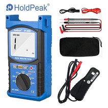 다이아몬드 귀금속 테스터기 보석 감정 holdpeak hp-6688b 디지털 5000v 1999 자동 범위 절연 저항 테스터 + hp-705a 신호 픽업 어댑터, GERMANY|WHITE