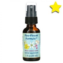 Flower Essence Services Five Formula Spray 1 액상 온즈 30ml