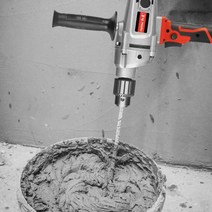 시멘트 믹서기 전기드릴 믹싱드릴 몰탈 전기믹싱 미장, (기본) 3890W 더블 마운틴 폴