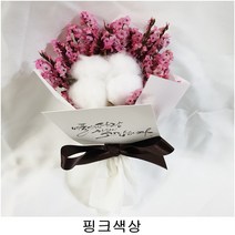 영하우스 납골당 미니꽃다발 프리저브드꽃 납골당장식 성묘꽃, 핑크