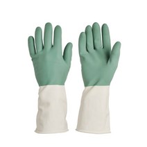 이케아 RINNIG 고무장갑 청소 주방 설거지 캠핑 차박 업소 매장 기름 고기 불판 피부 보호 미끄럼 방지, 사이즈, 그린M