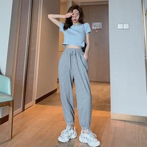 패션트레이닝복세트 여성 인싸템 작은 여름옷 키커 보이는 코디 캐쥬얼 1999155340