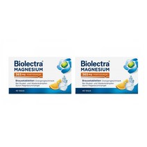 Biolectra 독일직구 헤어메스 바이오렉트라 마그네슘 365mg 포티시멈 발포정 오렌지맛 40정 2팩, 기본, 1개