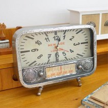 빈티지 카페 선반 디피 장식 탁상시계 데코 집들이, 종류_실버