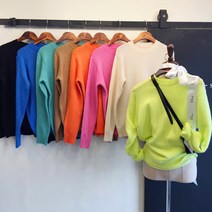 비타민 베이직 라운드니트 (8color)