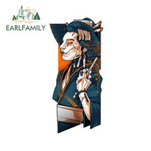 하석진창문로봇청소기 컴포먼트 유리창EARLFAMILY 13cm x 6.3cm 일본 로봇 사무라이 전사 JDM 자동차 스티, 01 Style A