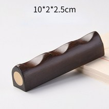 붓 걸이 받침대 거치대 레드 우드 브러시 펜 홀더 작은 브러시 펜 나머지 조각 백단 중국어 회화 서예 펜 스탠드 스터디 룸 장식 24, m