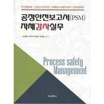 공정안전보고서(PSM) 자체감사실무:안전공학과 산업안전관리자 자체감사과정수료자 관리감독자, 지우북스, 강양현 등저