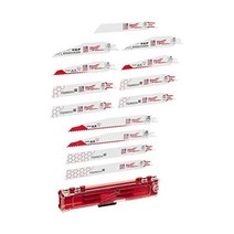 밀워키 전동공구 49-22-1129 쏘즐 왕복톱날세트 12Pc 화이트, 단일옵션