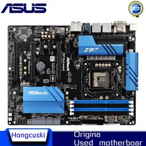 ASRock Z97 Extreme4 데스크탑 보드 USB3.0 SATA3 DDR3 용 원래 슬롯 LGA1150 마더 사용, 한개옵션0