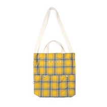 [가방팝] [드라이프]LOGO ECO BAG - YELLOW 체코 크로스 에코백