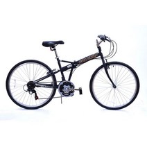 Columba 26인치 18단 SP26S 접이식 자전거, Black