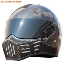 카본헬멧 DIY CRG ATV-8 맞춤형 심슨 스티커 오토바이 레이싱 풀 페이스 헬멧 F1 Capacete De Moto 승마 Ca, 04 4_01 S