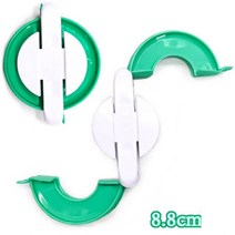 바늘 공구 용품 휴대용 폼폼 메이커 필수 솜털 공 위버 공예 DIY 울 홈 도구 4 가지 크기 1PC, [02] 라이트 그린
