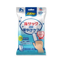 강아지 눈물자국케어 핑거타입 물티슈, 개