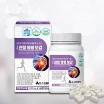 오스틴제약 관절쌩쌩보감 글루코사민 무릎 연골 관절 MSM 영양제, 360정(6개월분)