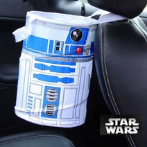 차량정리 스타워즈 R2D2 접이식 차량용 휴지통 shsoon, 상세페이지 참조