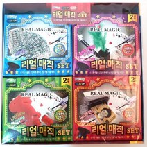 리얼매직 마술세트 초보자용마술도구세트 마술 어린이 마술도구 어린이마술도구 카드맞추기 꽃피는 마술봉 스폰지토끼 머니프린터 마술용품 마술카드마술왕 신기한물건 장기자랑 게임, (1개)