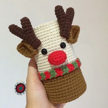 루돌프 텀블러 가방 diy 보틀 커버 백 크리스마스 선물 만들기, 재료