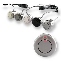 차량 튜닝 DIY 자동차 매립 후방 감지 4구 센서 화물차후방센서_[230202EA], 다크그레이