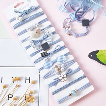 력셔리 머리끈 12P +보관케이스 세트