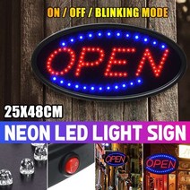lcd led 야광 네온사인 간판 전광판 Led 스토어 광고 오픈 보드 보드 디스플레이, 협력사, EU 플러그