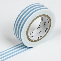 MT 마스킹테이프 Deco 01D384 줄무늬 아이스 15mmX10M