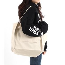 많은짐 와이드 빅 사각 에코백 패브릭가방 귀여운에코백 에코빽 캔버스가방 ECOBAG