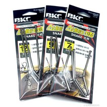 스네이크천칭 천평 나팔형 유동 채비 7cm 9cm 4개입