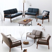 1인용 2인용 3인용 패브릭 소파 베란다 거실 라운지 체어 쇼파 병원 침실 코너형, 1.1인소파 모카브라운