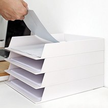 이면지 오피스 데스크 A4용지 서류보관 OFFISYS 문서 트레이-72394EA, 마리몰C  본상품선택