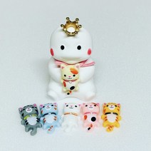 호두마루샵 돌답례품 웨딩답례품 개업선물 고양이지방이석고방향제 차량용석고방향제/오퓨저, 차량용, 노랑(다우니)