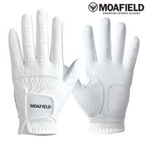 모아필드 덧댐 천연양피 골프장갑 왼손 오른손 연습용, 왼손용 / 23호