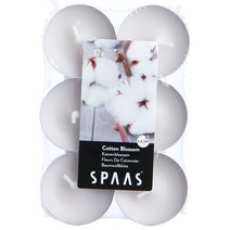 티라이트 향초 12개 플랫팩 SPAAS, 03 코튼 블로섬