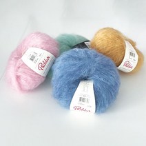 프랑스 직구 필다르 러브 모헤어 Phildar love mohair 4가지 색상 뜨개질 50g