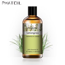 가습기 100ml 라벤더 재스민 바닐라 오일 수면 용 아로마 테라피 가습기 디퓨저 캔들 용 에센셜 오일 DIY, 03 Lemongrass_01 100ml