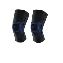 아미성 실리콘 스프링 무릎보호대, M-블랙블루 2개