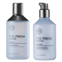 더페이스샵 더프레시 포맨 수분 토너 + 에멀전 2종세트 (180ml+170ml)