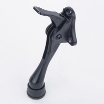 현관문 스토퍼 안전고리 원터치말굽 소 검정130mm