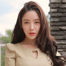 에스홀릭 S라인 웨이브펌 3피스 똑딱이 붙임머리 헤어피스 가발, 1개, 골드오렌지