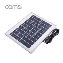 Coms 쇼핑센터 태양광 충전기 패널 18V 0.55A max, 1