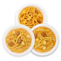 *부드러운 크림소스로 만든 헬로맘 로제떡볶이 3종 3세트 1260g, 로제누들떡볶이(3세트)
