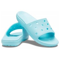[크록스] 남여공용 클래식 슬라이드 / 206121-4O9 아이스블루 / Classic